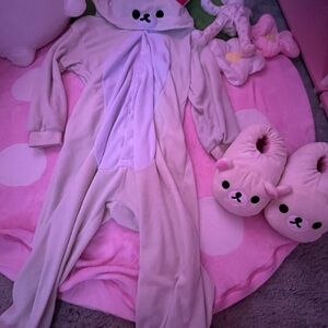 Korilakumma onsie with matching slippers